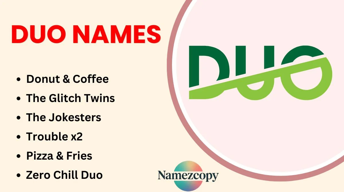 Duo Names