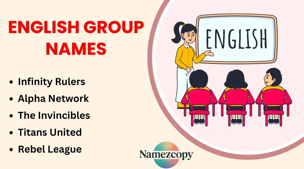 English Group Names
