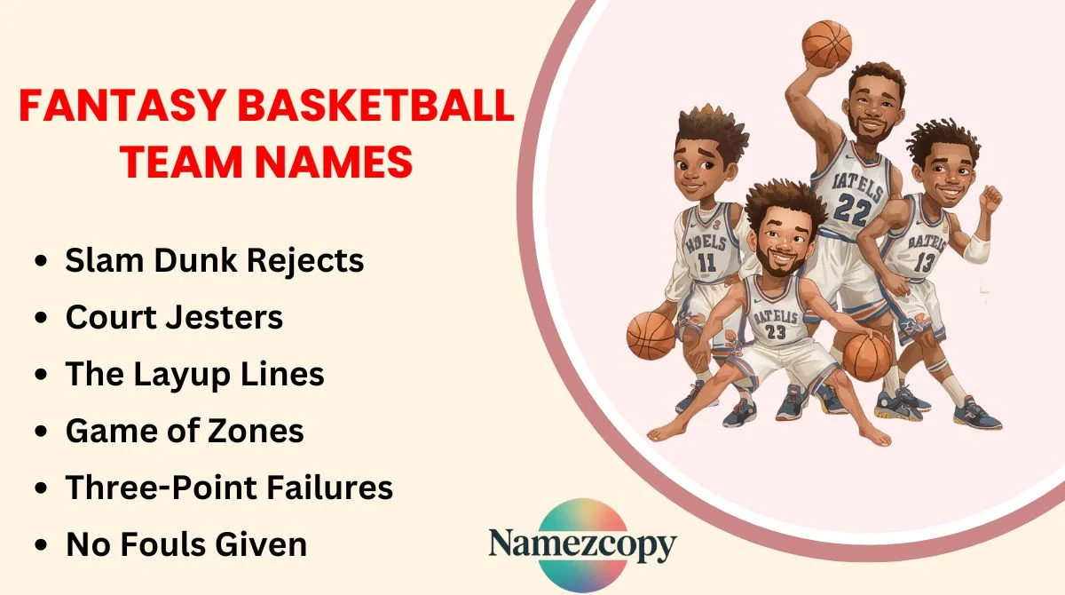 Fantasy Basketball Team Names