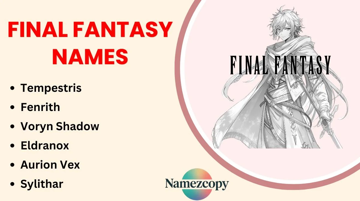 Final Fantasy Names