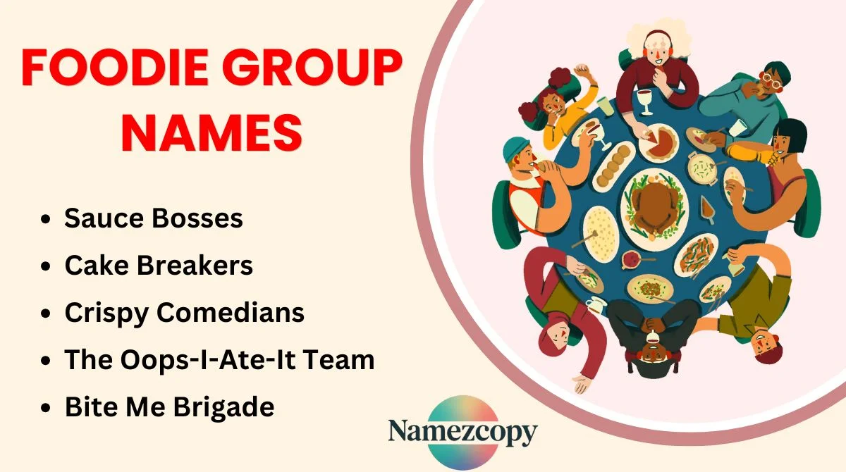 Foodie Group Names