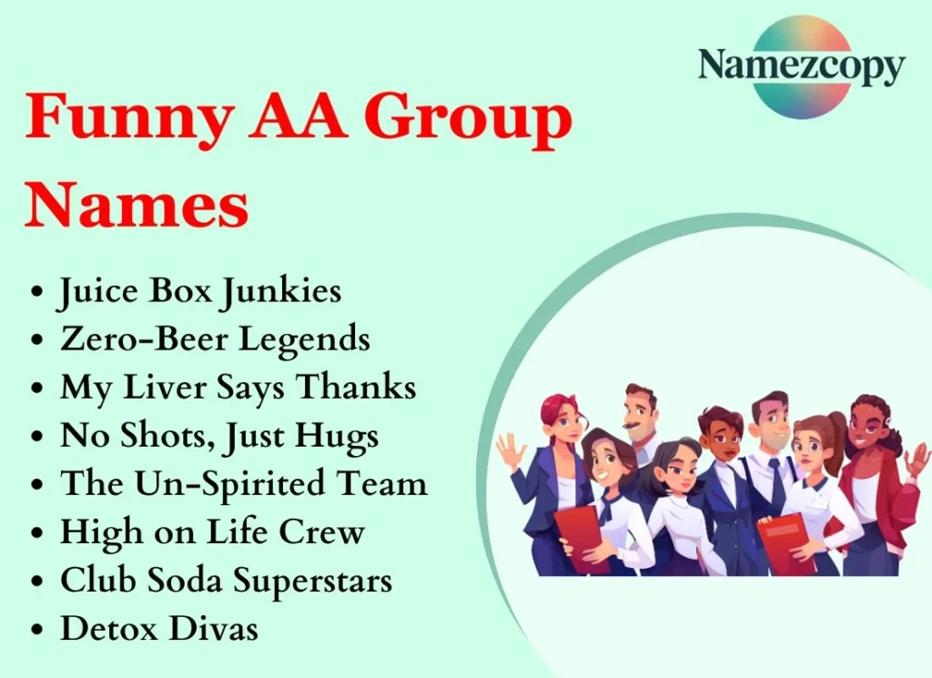 Funny AA Group Names