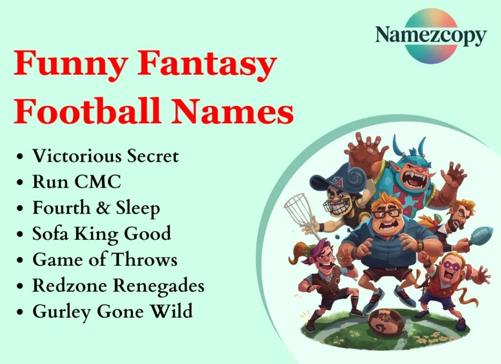 Funny Fantasy Football Names