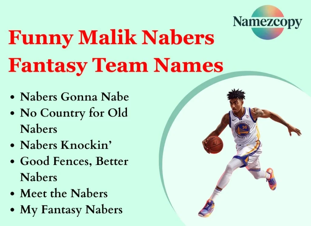 Funny Malik Nabers Fantasy Team Names