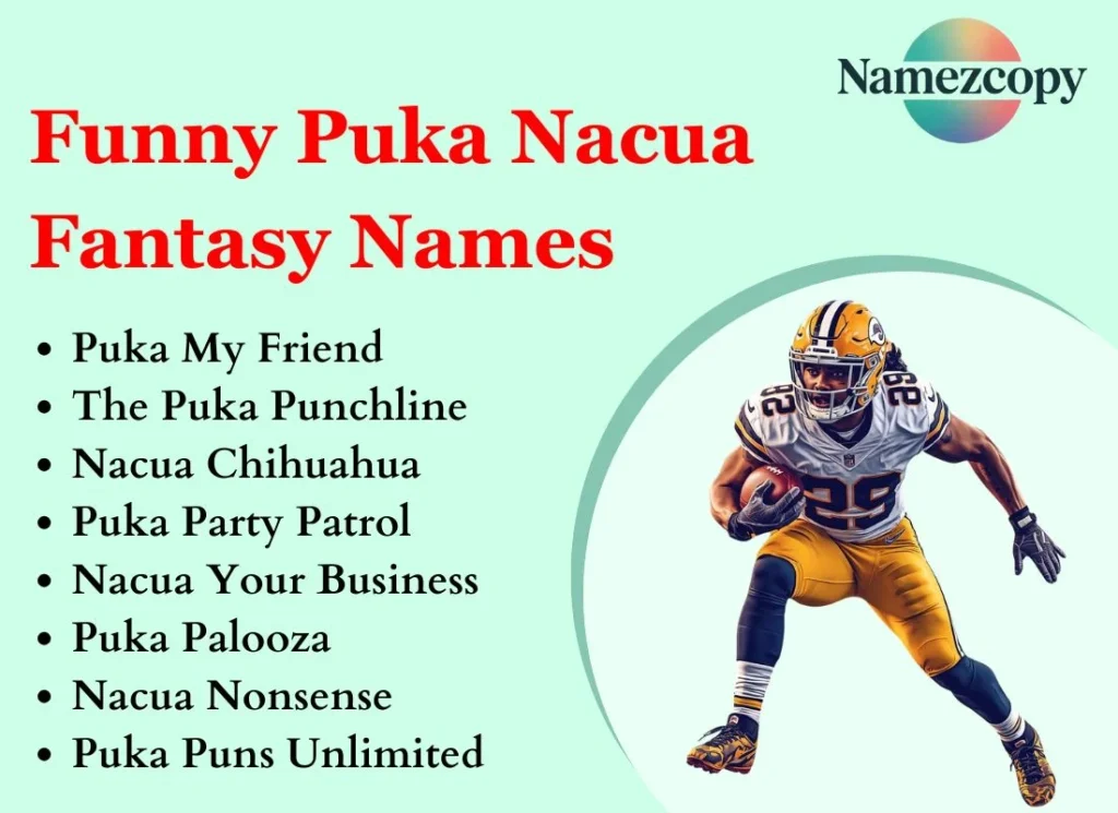 Funny Puka Nacua Fantasy Names