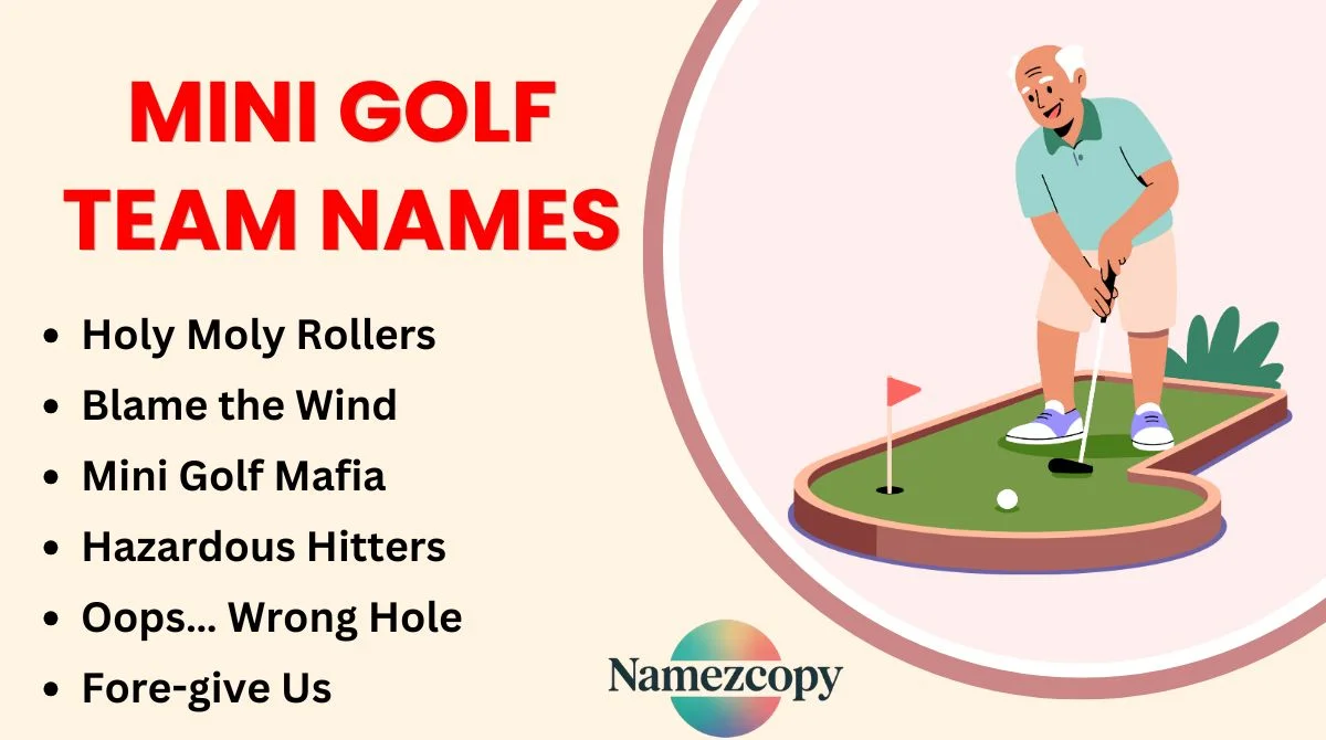 Mini Golf Team Names