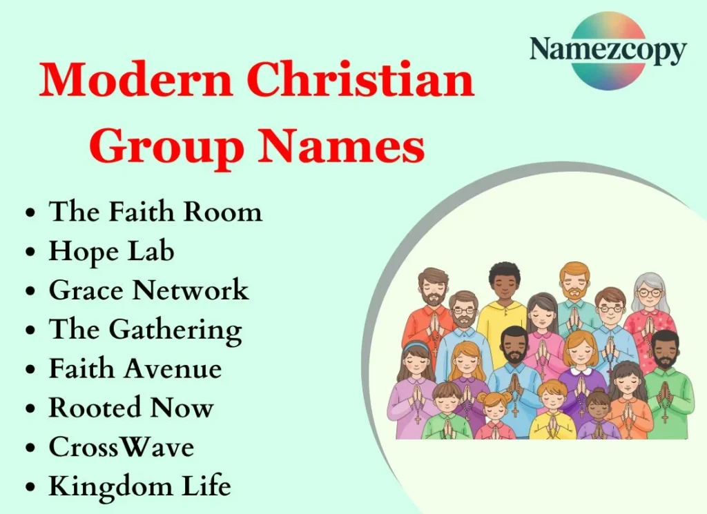 Modern Christian Group Names