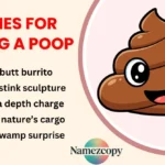 Names for Taking a Poop