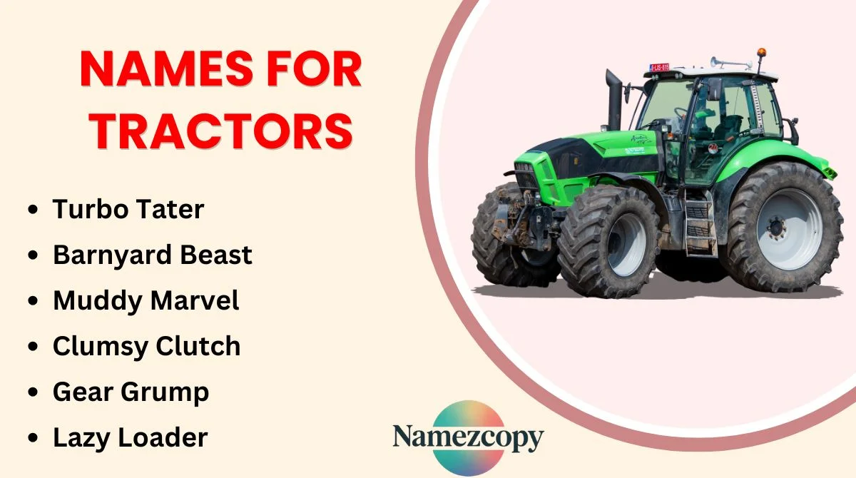 Names for Tractors