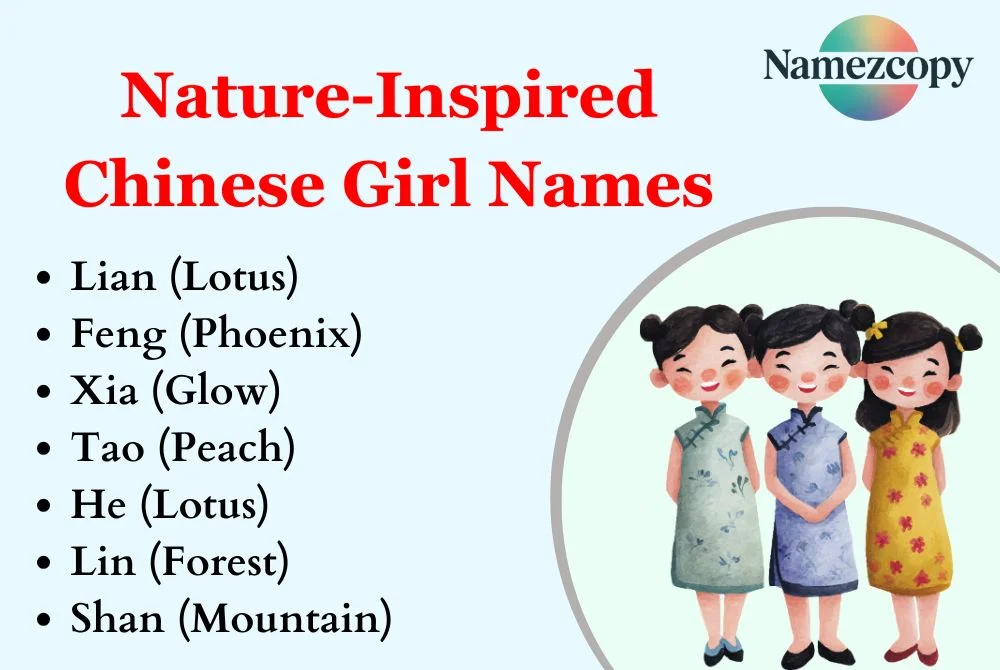 Nature-Inspired Chinese Girl Names