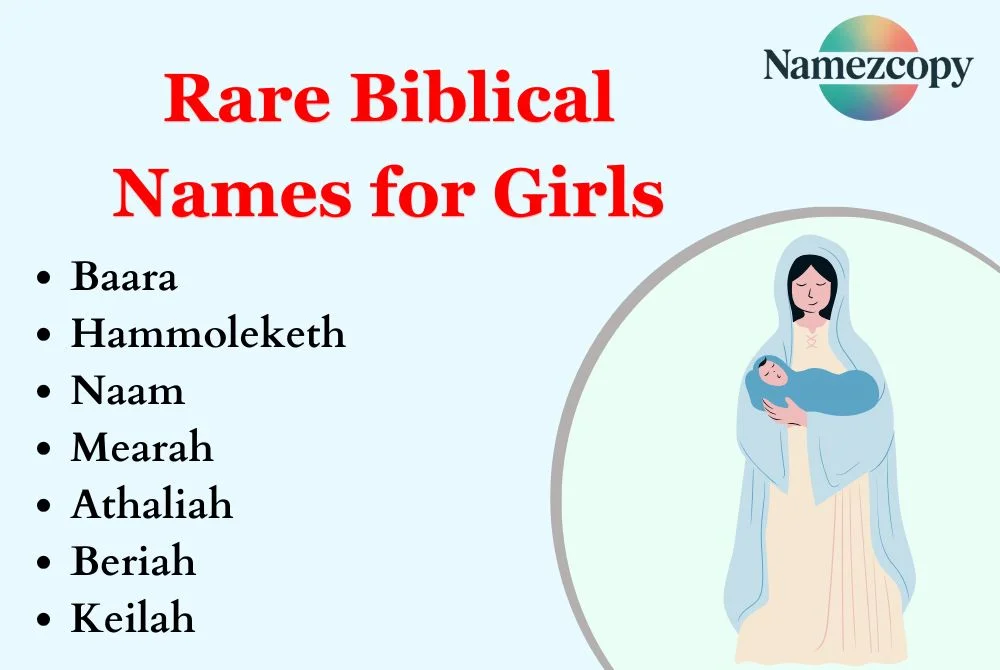 Rare Biblical Names for Girls