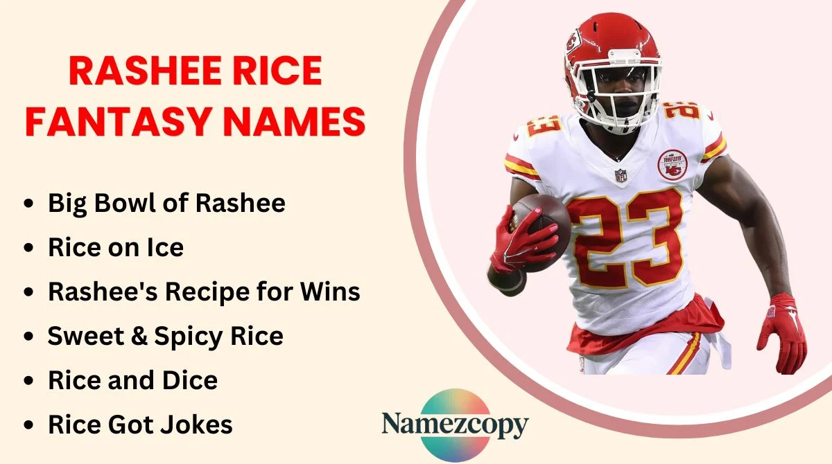 Rashee Rice Fantasy Names