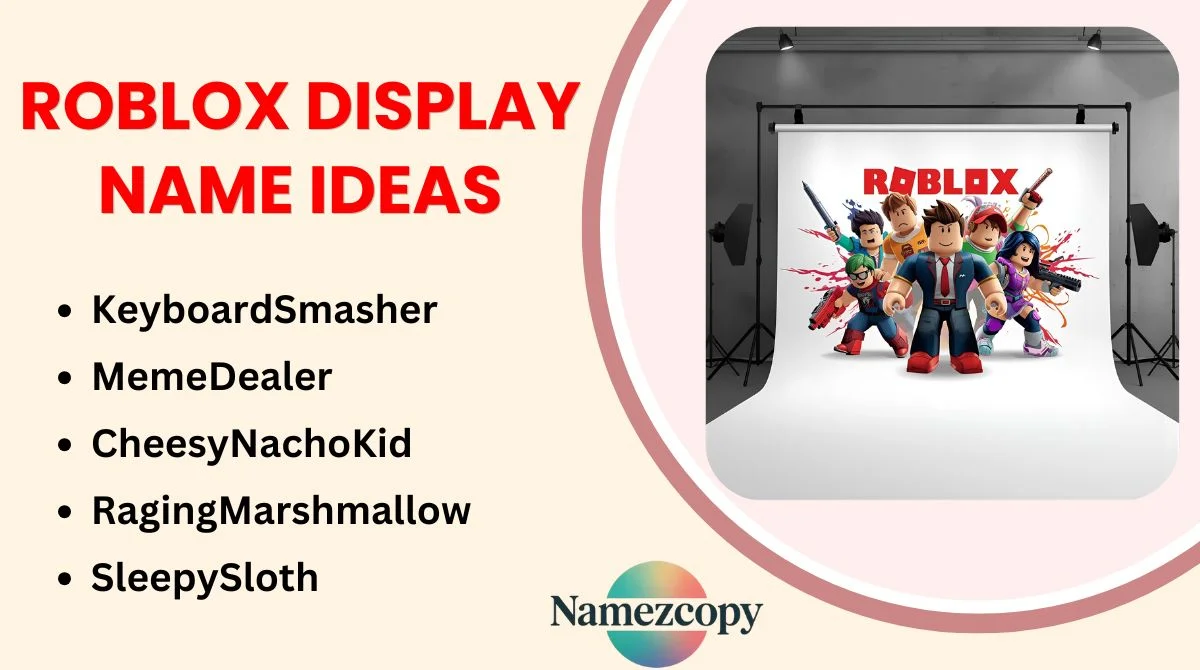 Roblox Display Name Ideas