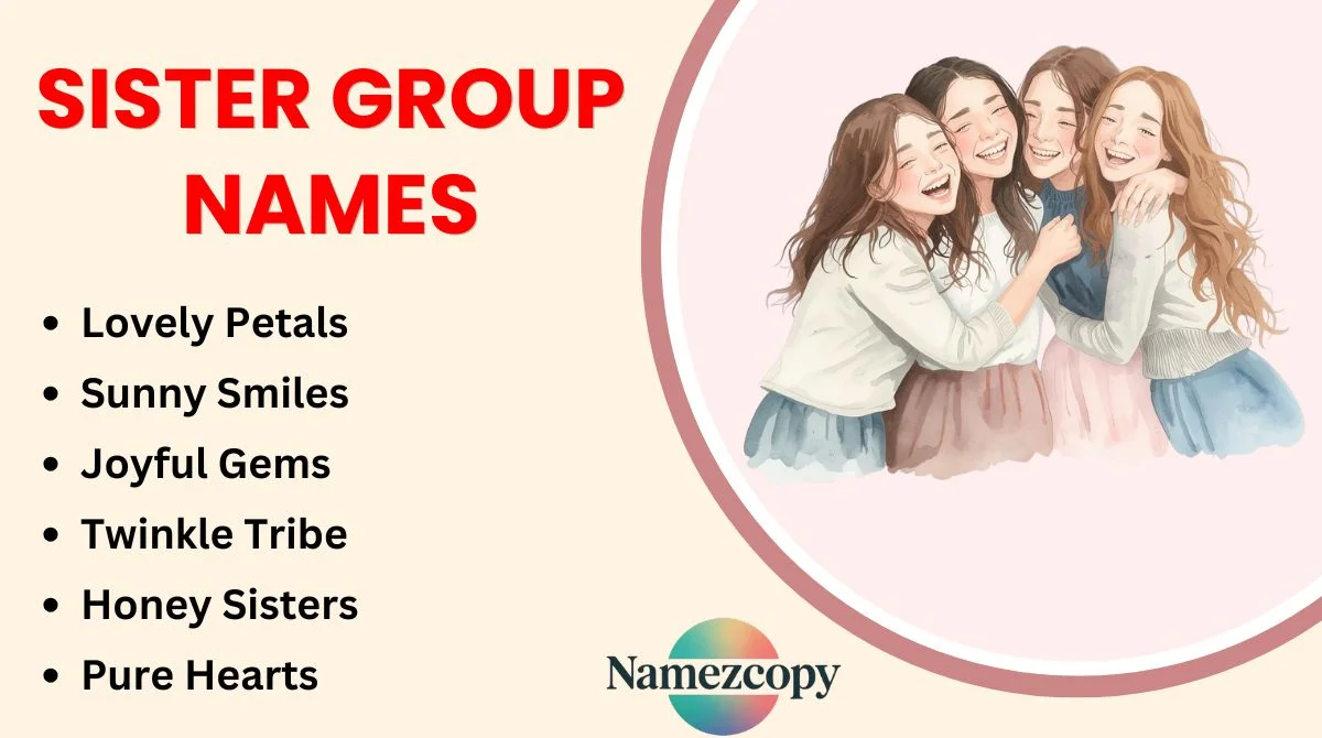 Sister Group Names