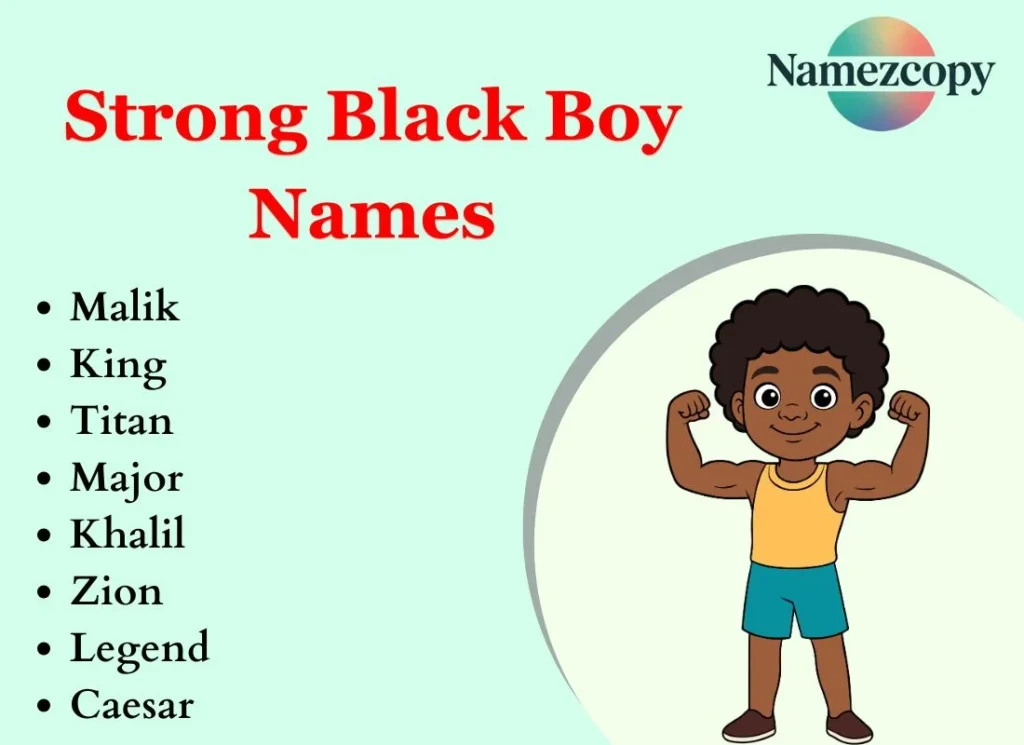 Strong Black Boy Names