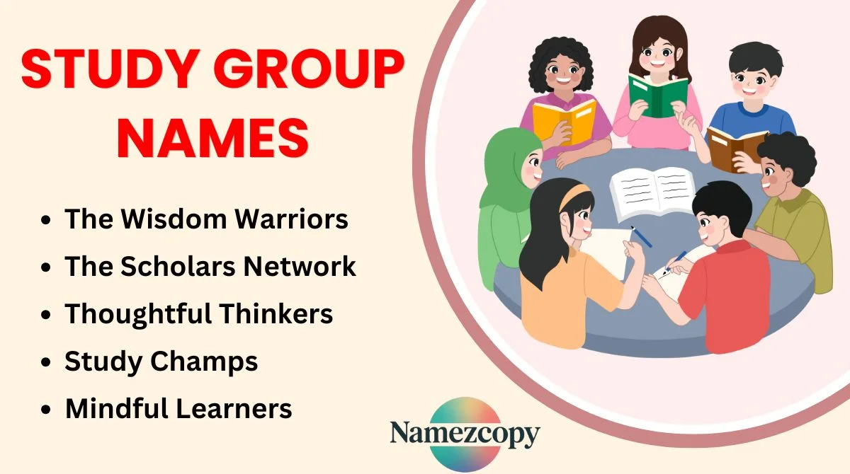 Study Group Names