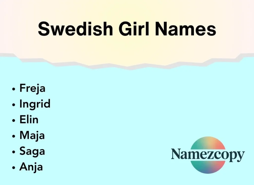 Swedish Girl Names