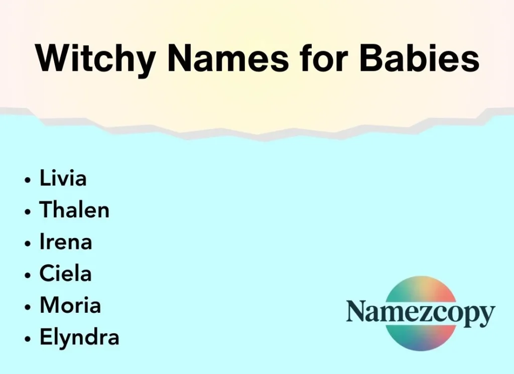 Witchy Names for Babies
