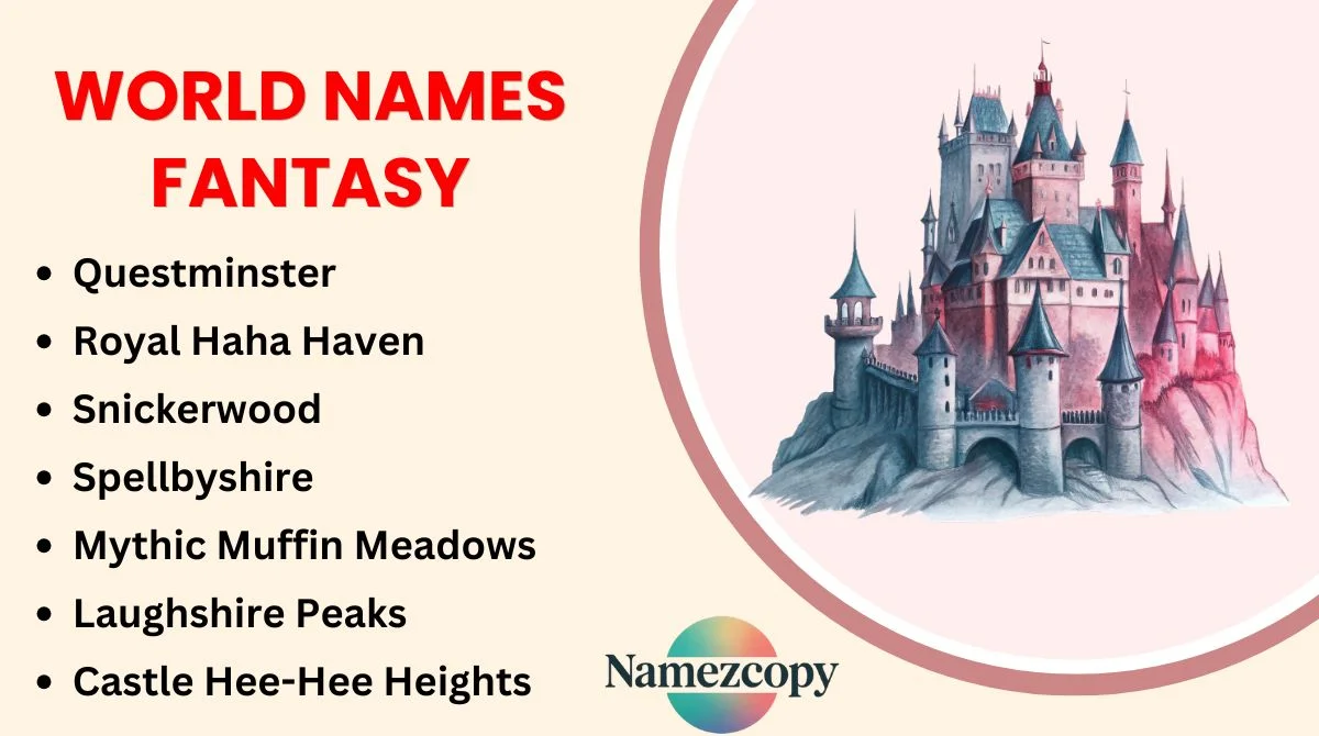 World Names Fantasy
