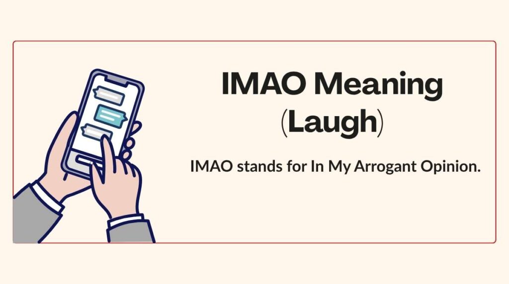 IMAO Meaning (Laugh)
