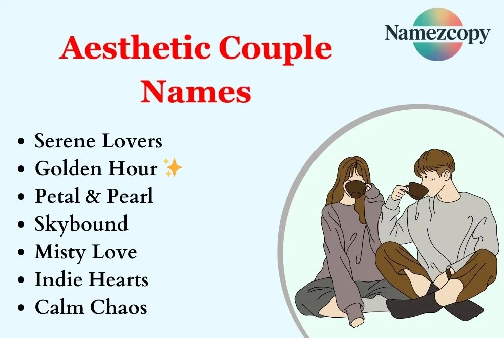 Aesthetic Couple Names