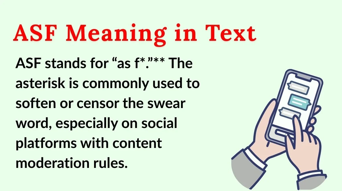 ASF Meaning in Text