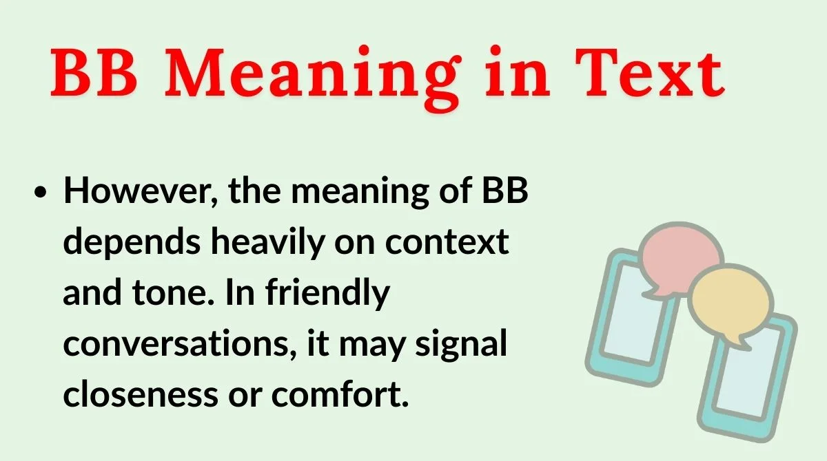 BB Meaning in Text