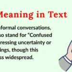 CM Meaning in Text
