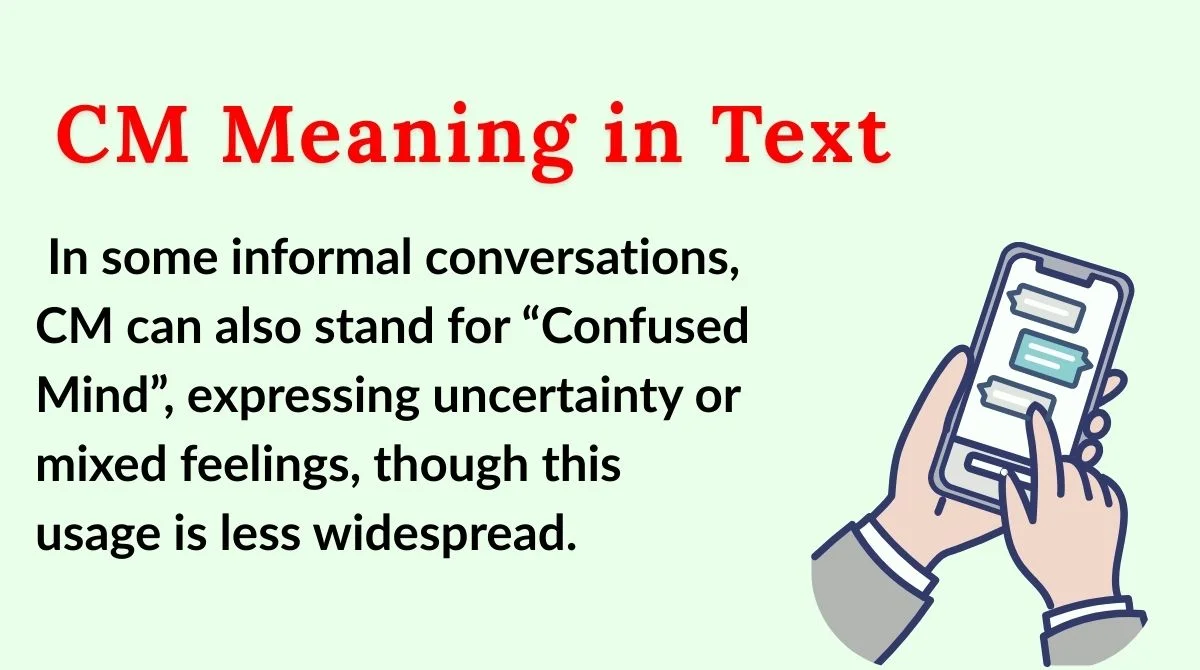 CM Meaning in Text