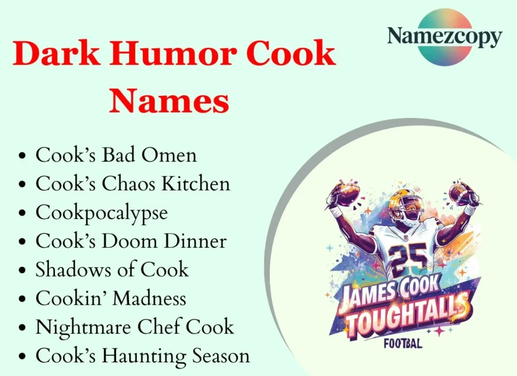 Dark Humor Cook Names
