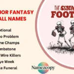 Dark Humor Fantasy Football Names