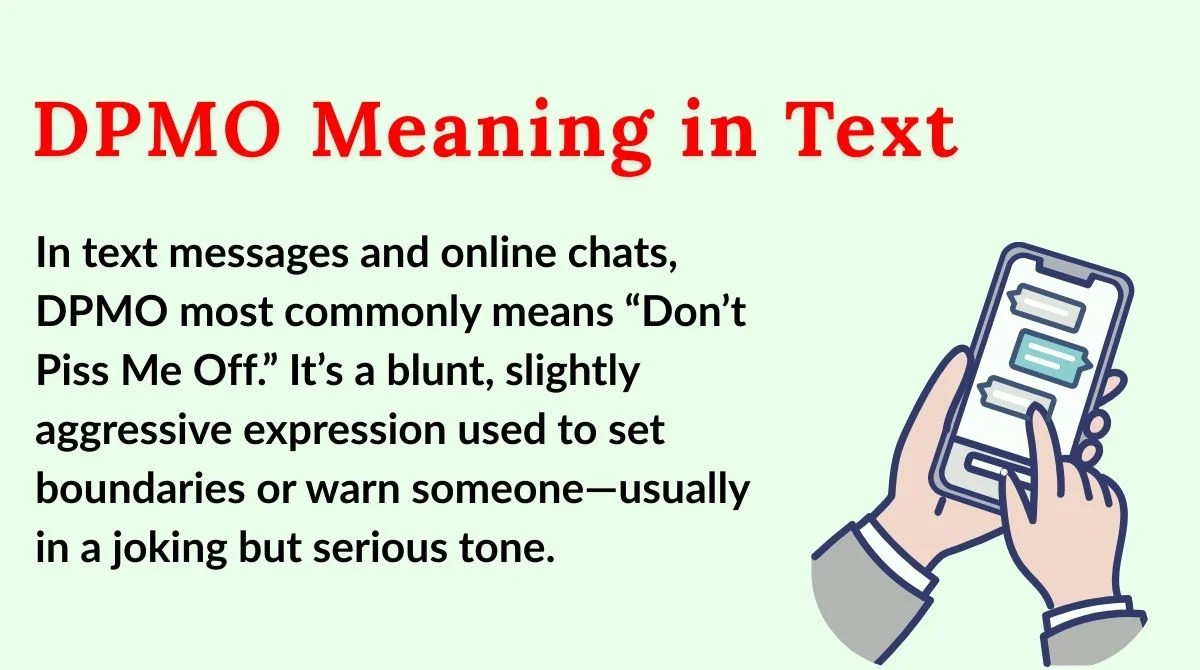 DPMO Meaning in Text