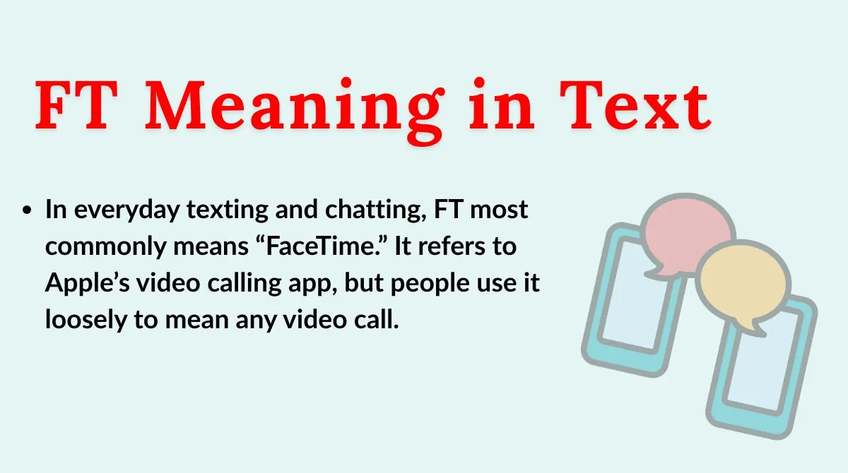 FT Meaning in Text