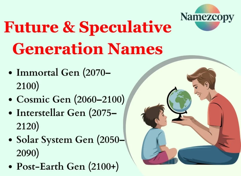 Future & Speculative Generation Names