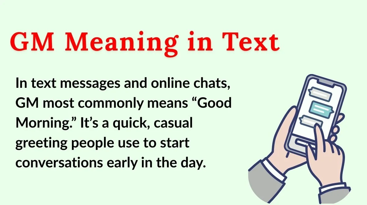 GM Meaning in Text
