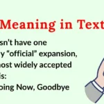 GNG Meaning in Text