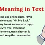 HMB Meaning in Text