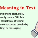 HML Meaning in Text