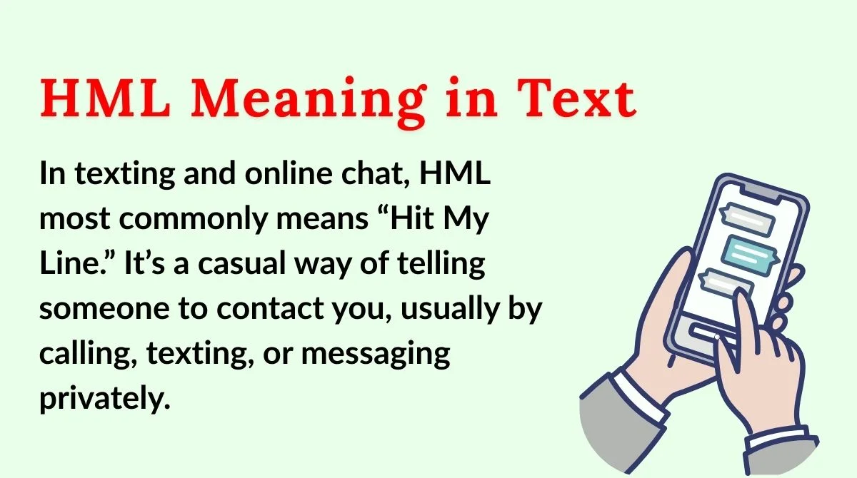HML Meaning in Text