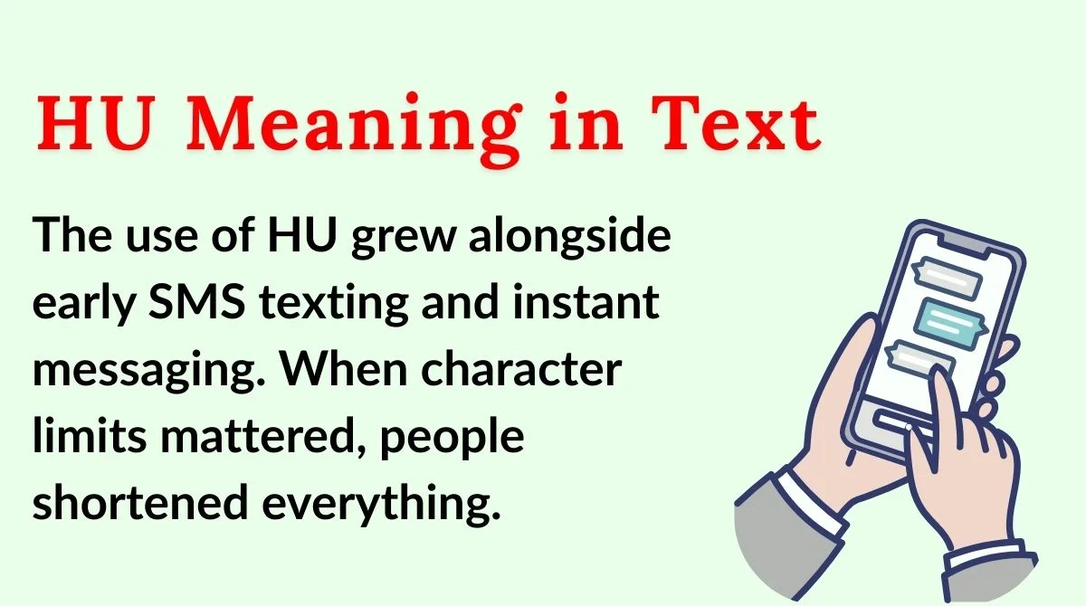 HU Meaning in Text