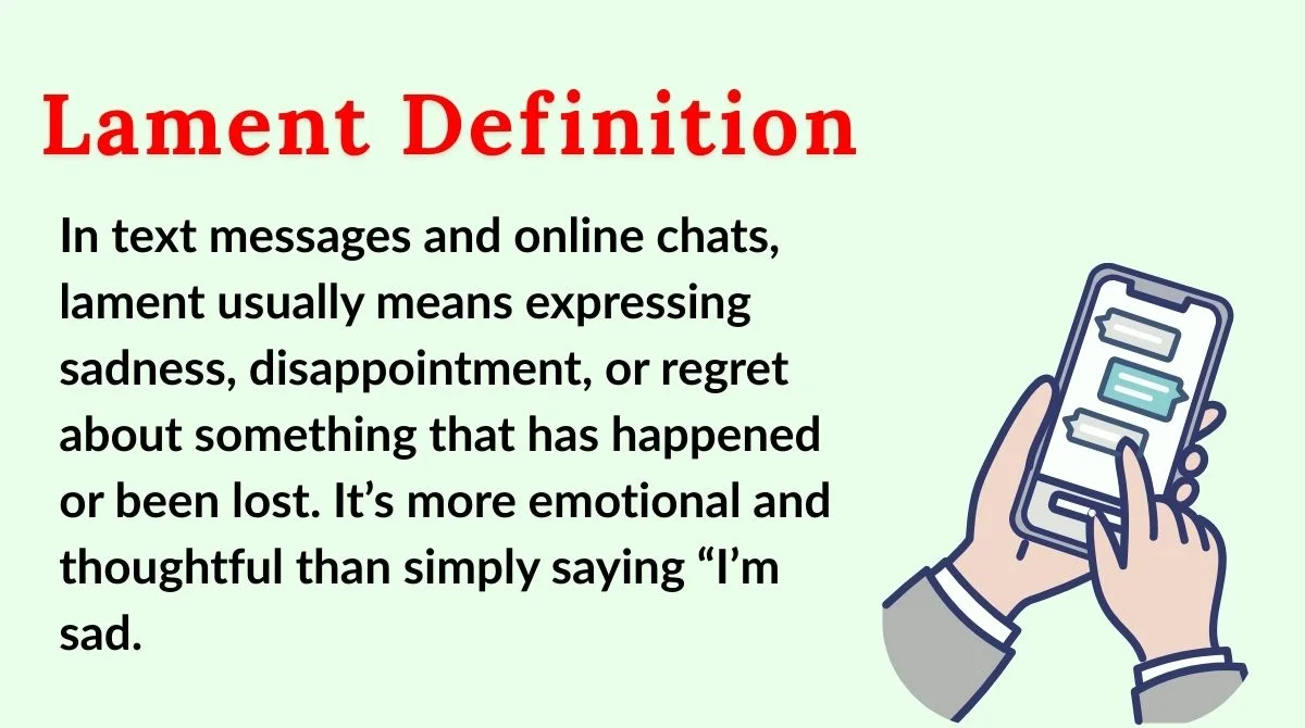 Lament Definition