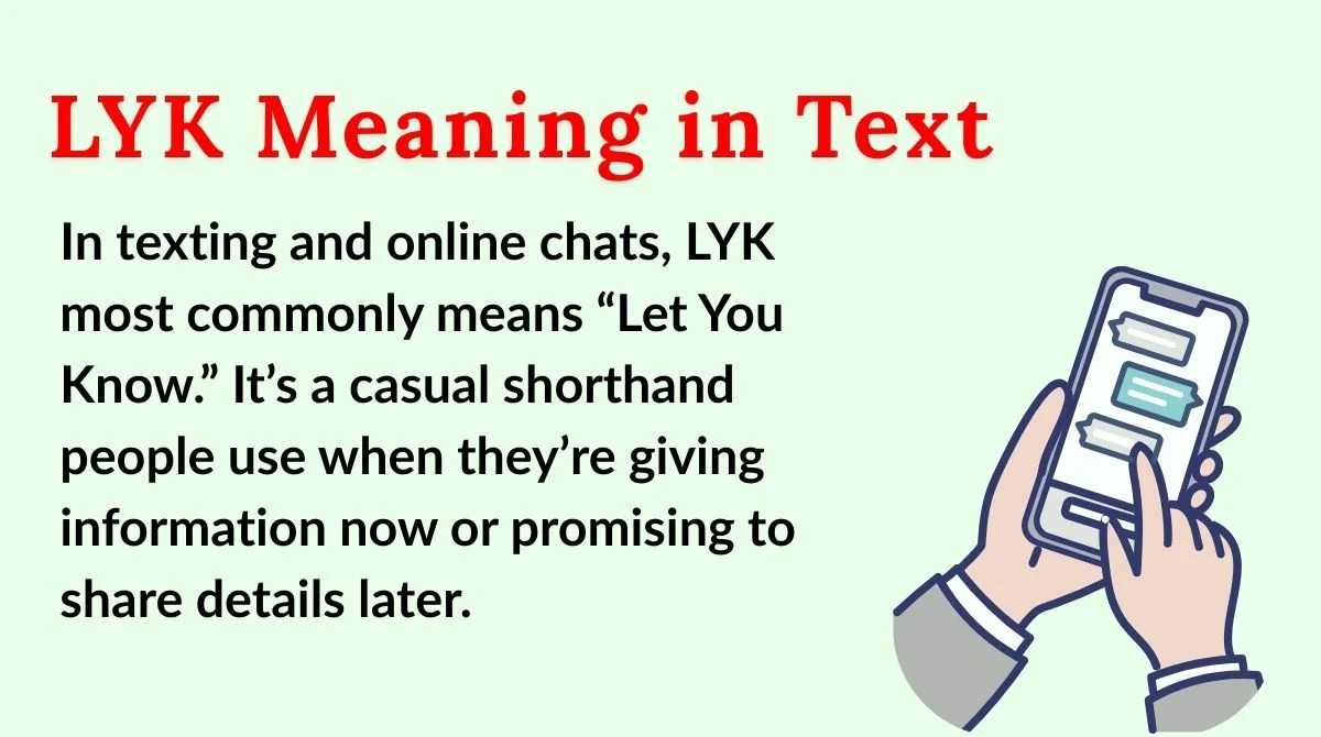 LYK Meaning in Text