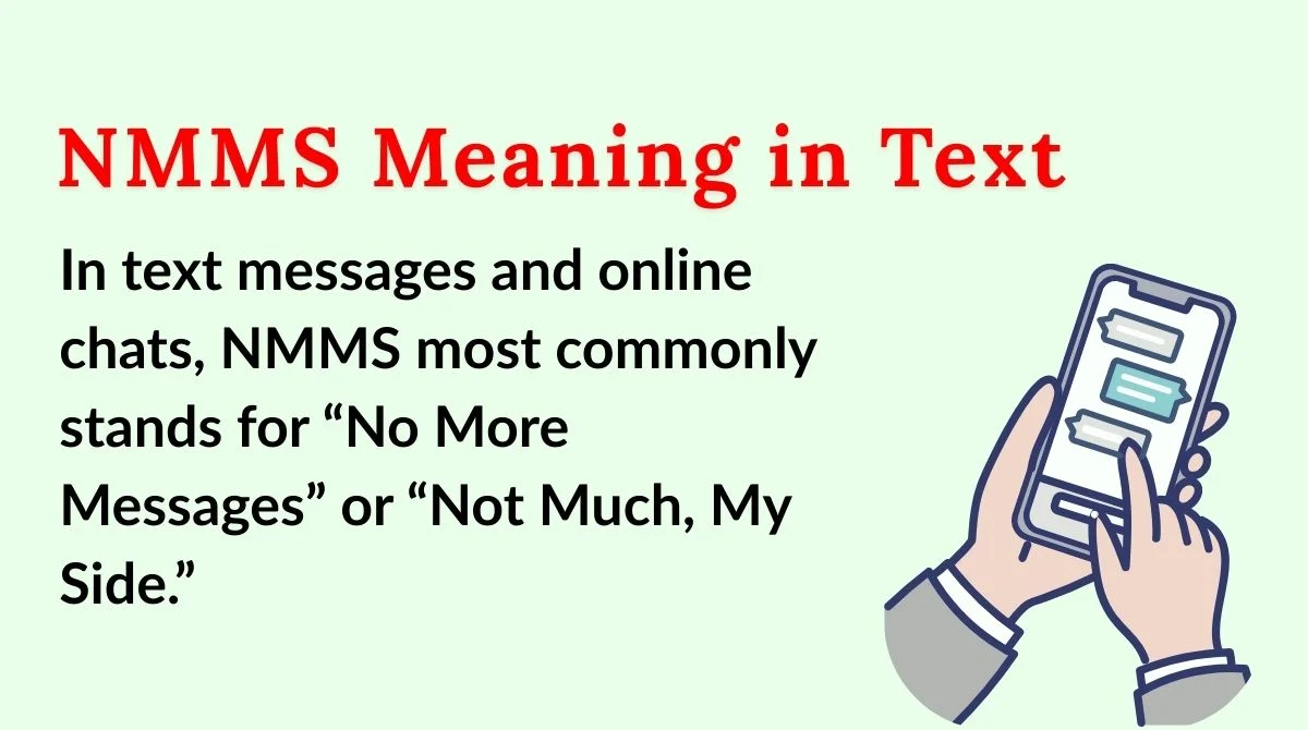 NMMS Meaning in Text