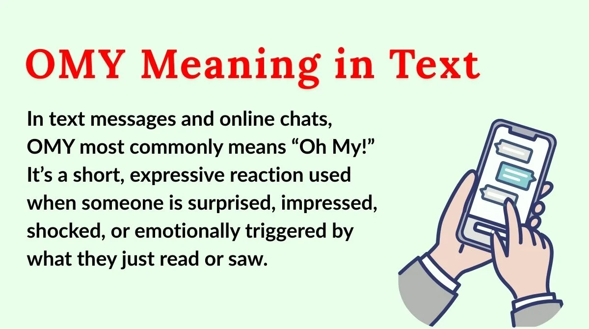 OMY Meaning in Text
