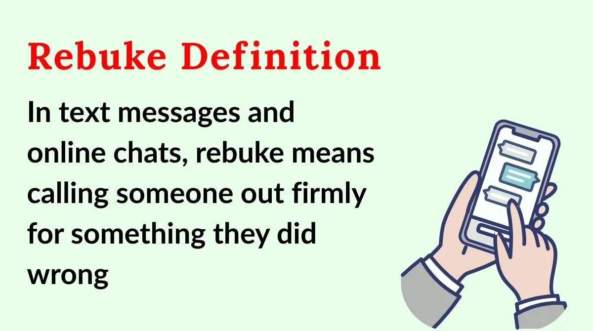 Rebuke Definition