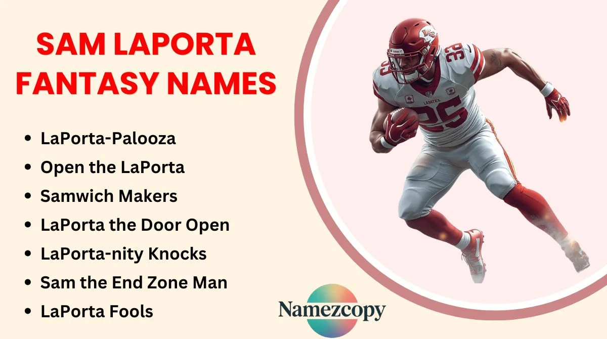 Sam LaPorta Fantasy Names