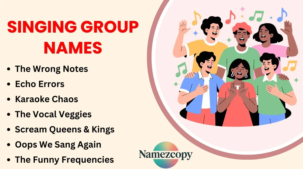 Singing Group Names