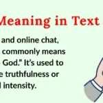 STG Meaning in Text