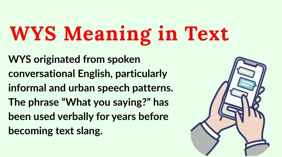 WYS Meaning in Text