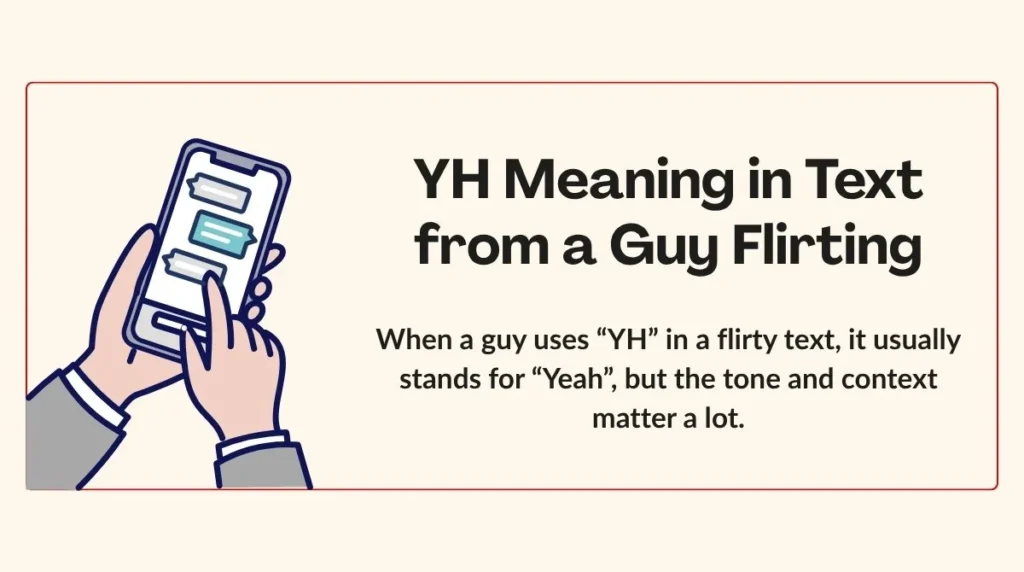 YH Meaning in Text from a Guy Flirting